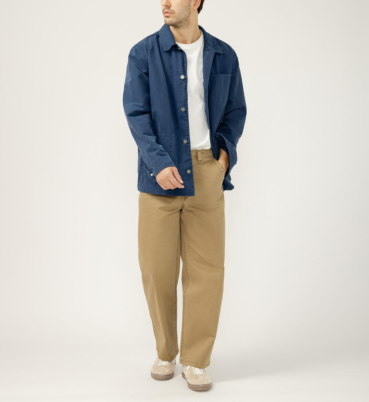 Big Guy Baggy Essential Twill Chino Pants image number 0