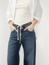 Be Easy High Rise Straight Leg Jeans image number 3