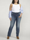 Avery High Rise Slim Bootcut Jeans Plus Size, , hi-res image number 0
