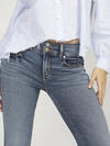 Suki Mid Rise Slim Bootcut Jeans, Indigo, hi-res image number 4