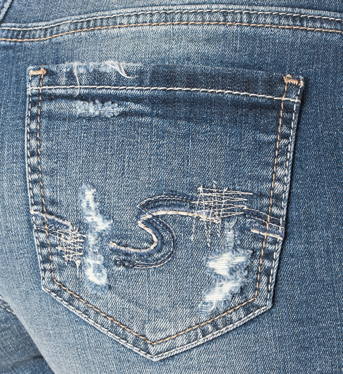 Buy Berkley Short Medium Wash for USD 59.00 | Silver Jeans US New