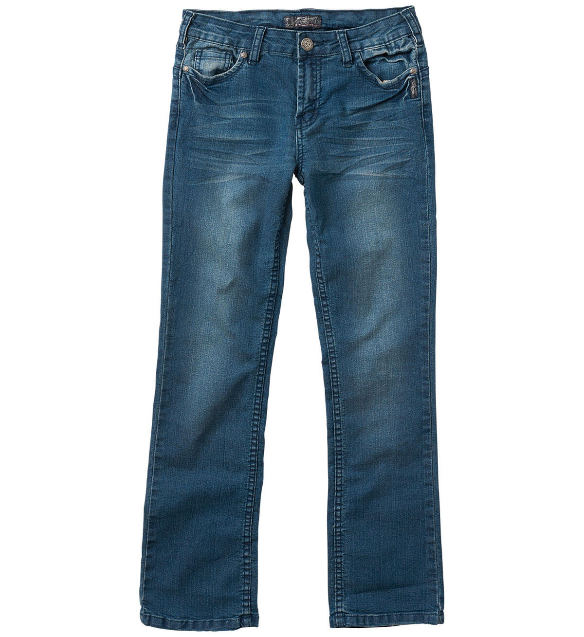 Tammy Bootcut Jeans in Dark Wash (4-7), , hi-res image number 0