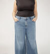 Highly Desirable High Rise Ultra Wide Leg Jeans Plus Size, , hi-res image number 3