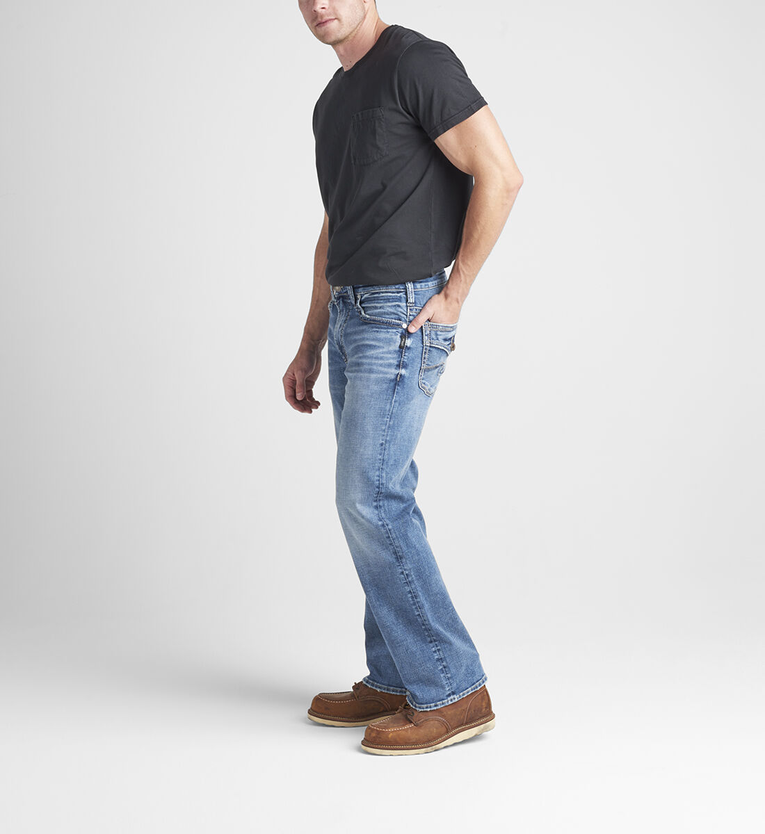 Buy Zac Relaxed Fit Straight Leg Jeans for USD 104.00