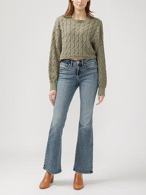 Suki Mid Rise Bootcut  Luxe Stretch Jeans