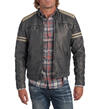Brund Faux-Leather Racing Jacket, , hi-res image number 0