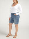 Elyse Mid Rise Bermuda Shorts Plus Size, , hi-res image number 2
