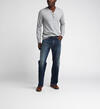 Gordie Loose Fit Straight Jeans, Indigo, hi-res image number 0