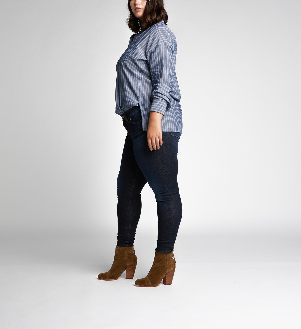 Elyse Mid Rise Skinny Leg Jeans Plus Size Final Sale, , hi-res image number 2