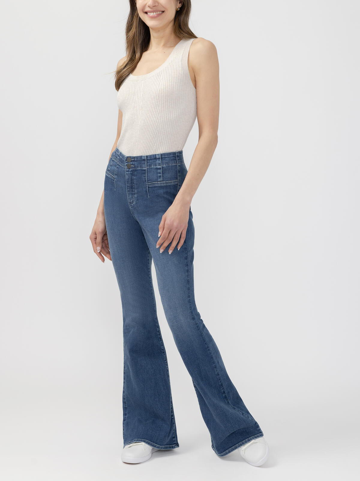 Isbister Flare Leg Jeans image number 0