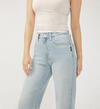 Highly Desirable High Rise Trouser Leg Jeans, , hi-res image number 4