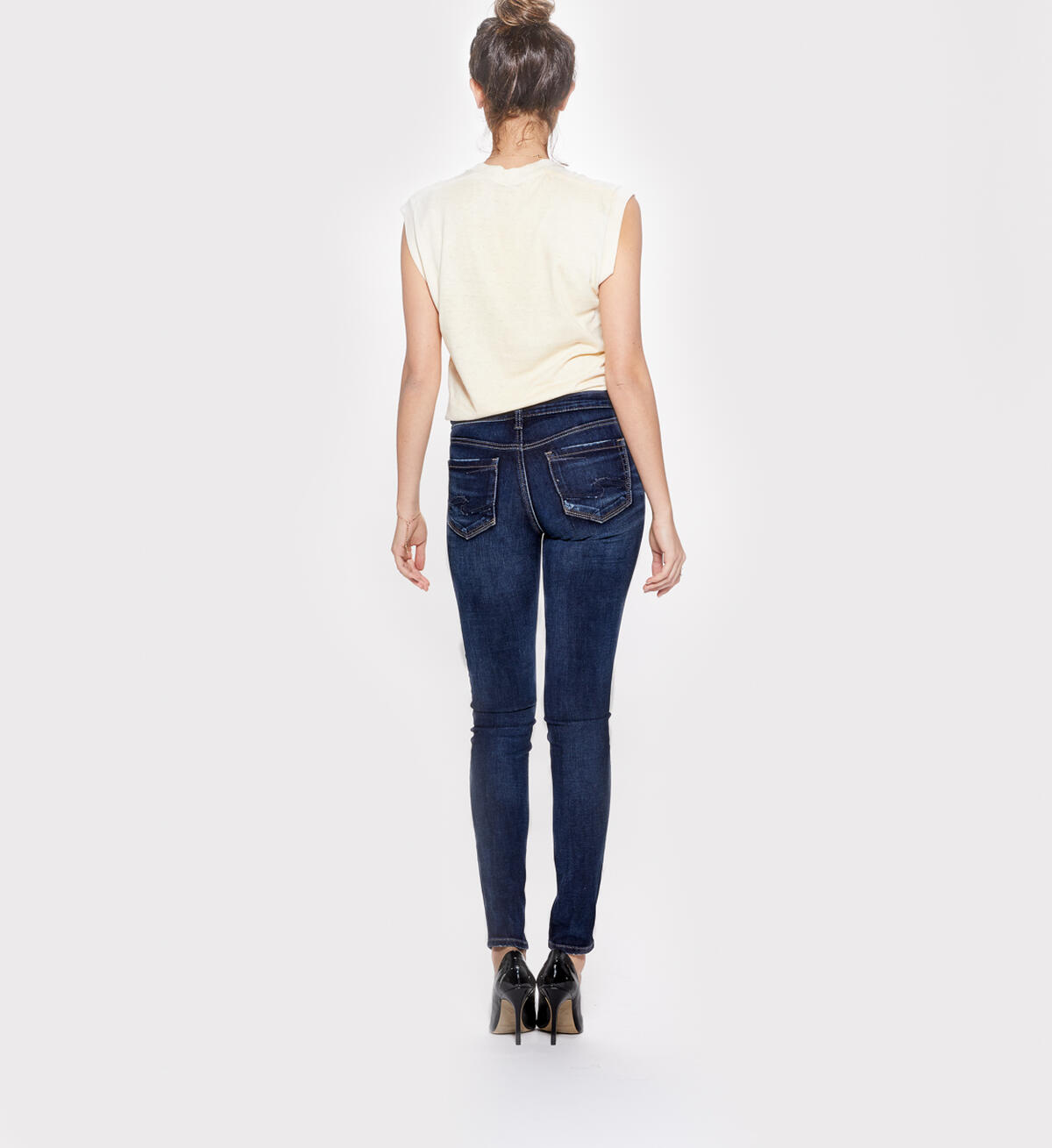 Elyse Skinny Dark Wash, , hi-res image number 1