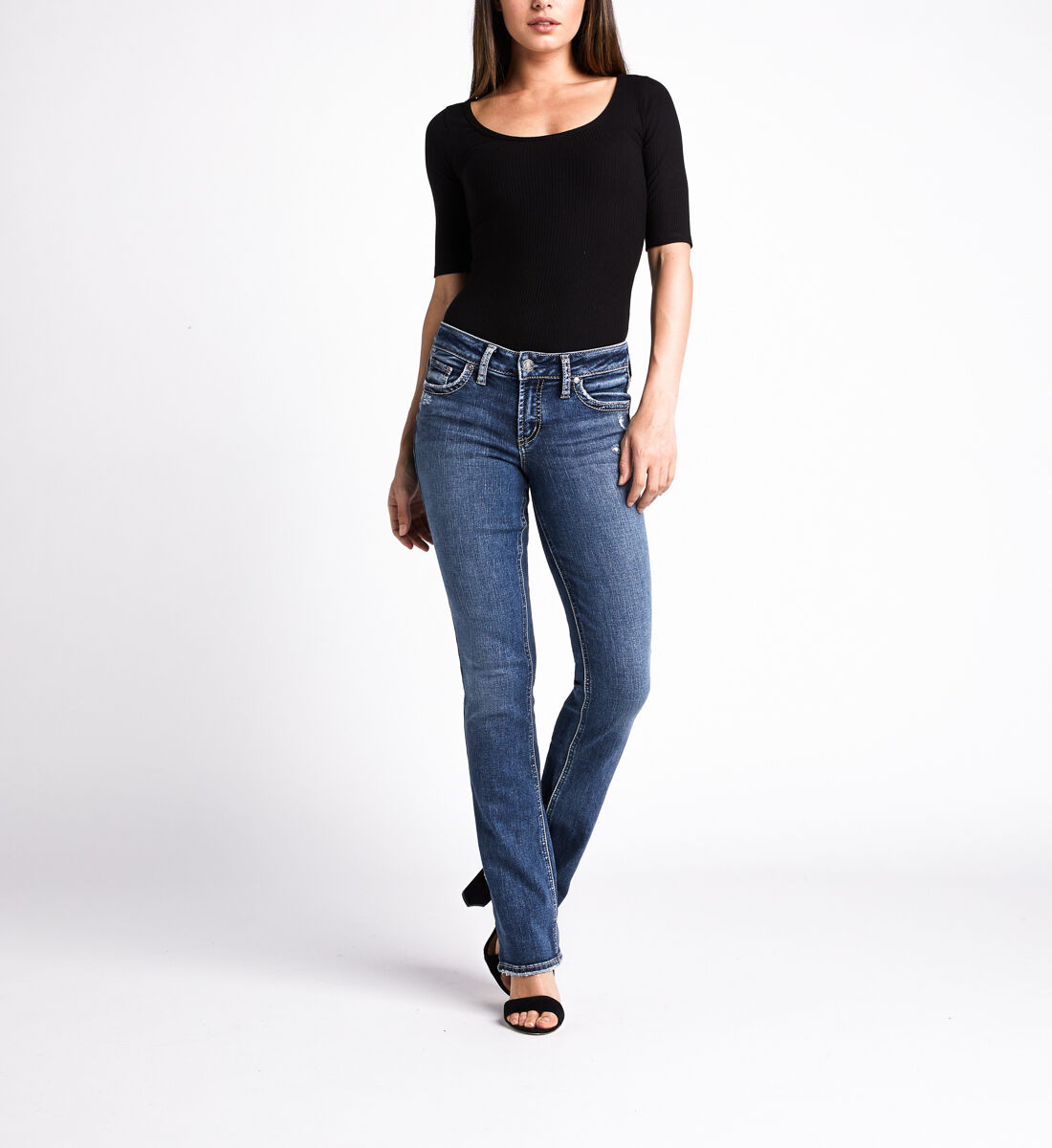 Womens silver suki cheap jeans