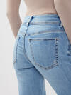 Suki Mid Rise Trouser Leg Jeans image number 6
