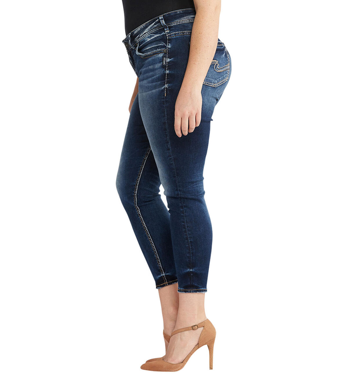 Avery Ankle Skinny Dark Wash, , hi-res image number 2
