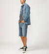 Men's Denim Shirt Jacket, , hi-res image number 2
