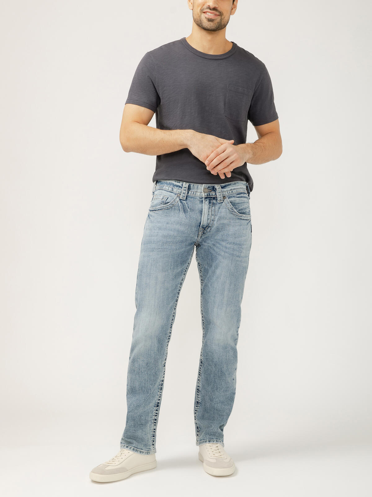 Eddie Medium Wash, Indigo, hi-res image number 0