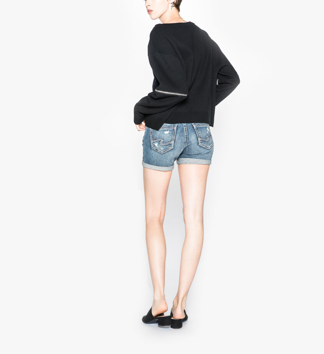 Silver jeans sam shorts 2025
