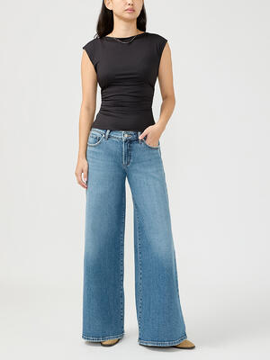 Low Rise Ultra Wide Leg Skater Jeans