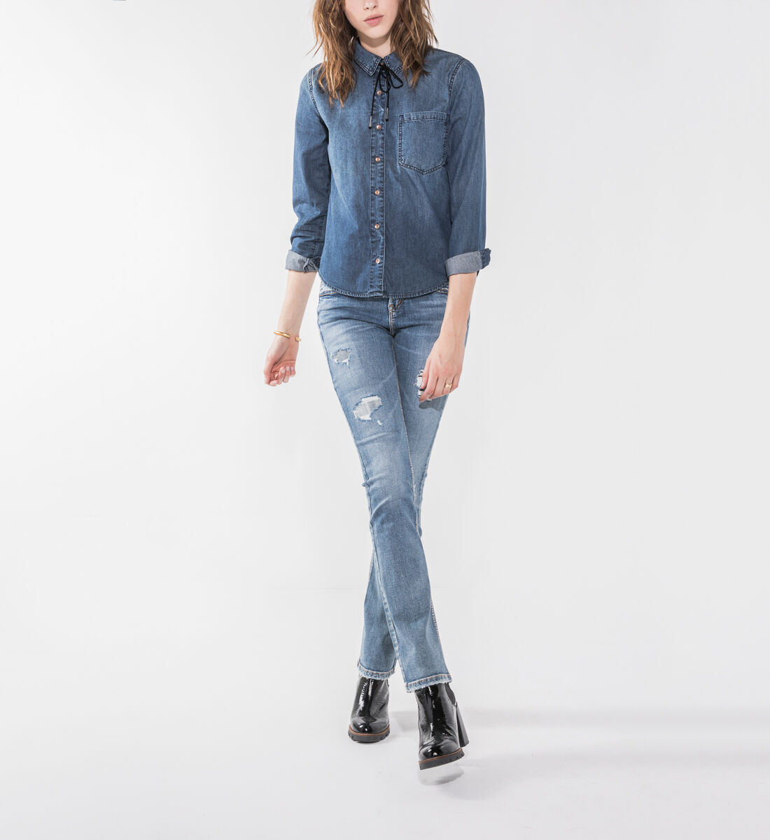 Silver jeans deals aiko slim boot