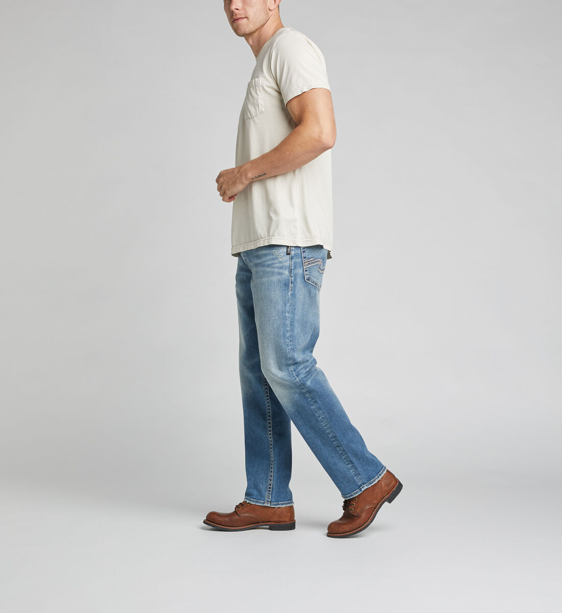Athletic tapered best sale jeans