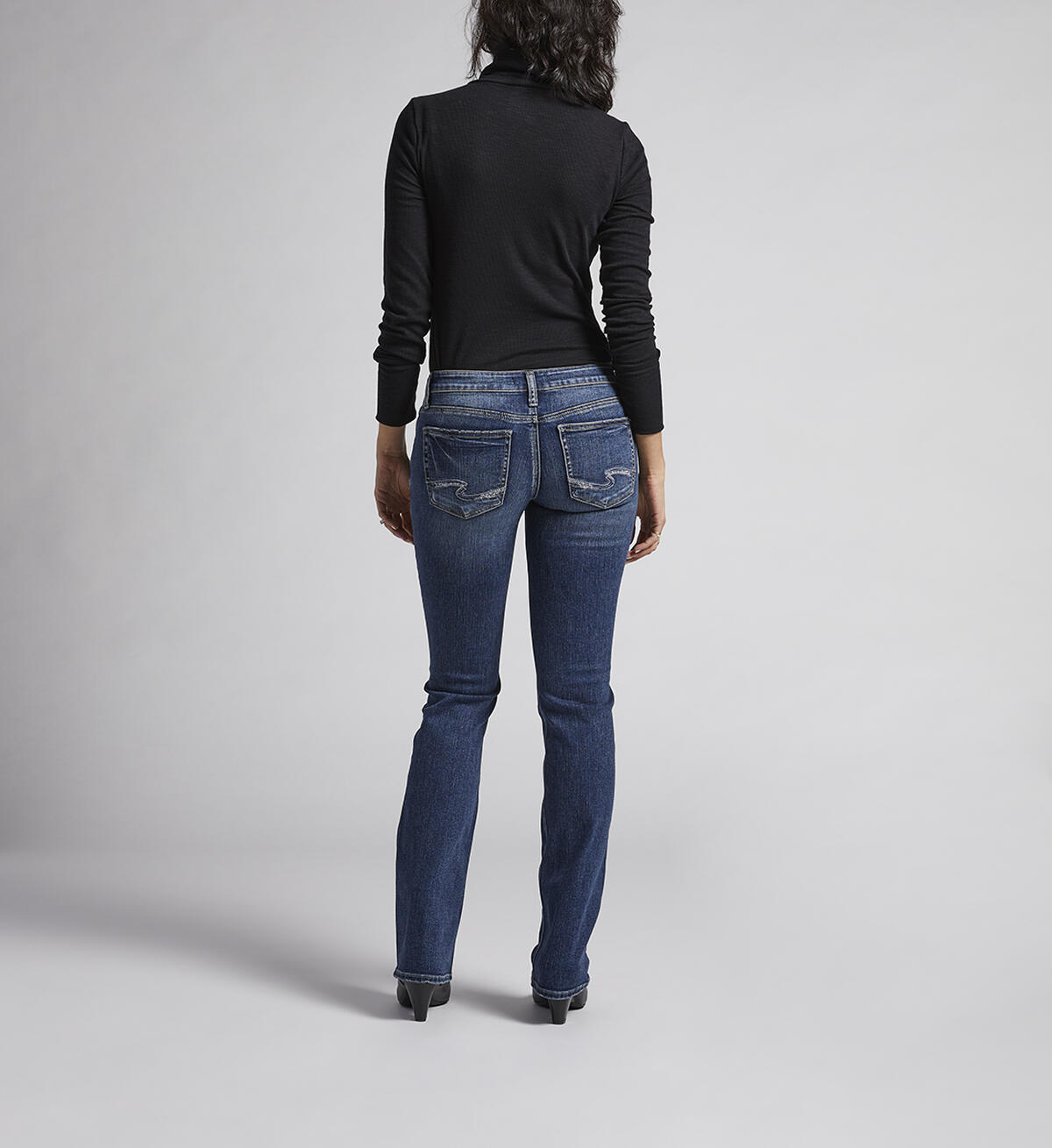 Tuesday Low Rise Slim Bootcut Jeans, Indigo, hi-res image number 1