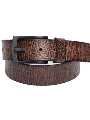 Men's 40mm Heavy Shrunken Grain Genuine Leather Belt