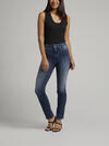 Infinite Fit High Rise Straight Leg Jeans, Indigo, hi-res image number 0