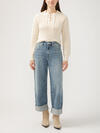 90s Baggy Mid Rise Wide Leg Jeans, , hi-res image number 5