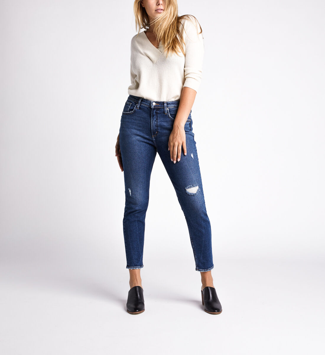 Loft modern high sale waist skinny ankle