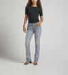 Elyse Mid Rise Slim Bootcut Jeans, Indigo, hi-res image number 0