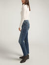 Elyse Mid Rise Straight Leg Jeans, , hi-res image number 2