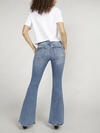 Suki Mid Rise Flare Leg Jeans, Indigo, hi-res image number 1
