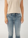 Boyfriend Mid Rise Slim Leg Jeans, , hi-res image number 3