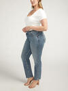 Suki Mid Rise Straight Leg Jeans Plus Size image number 2