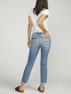 Suki Mid Rise Straight Leg Crop Jeans, Indigo, hi-res image number 1