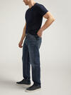 Eddie Athletic Fit Tapered Leg Jeans, , hi-res image number 2