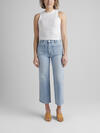 Patch Pocket High Rise Wide Leg Jeans, , hi-res image number 0