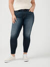 Suki Mid Rise Skinny Luxe Stretch  Jeans Plus Size image number 3