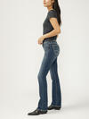 Elyse Mid Rise Slim Bootcut Jeans, , hi-res image number 2