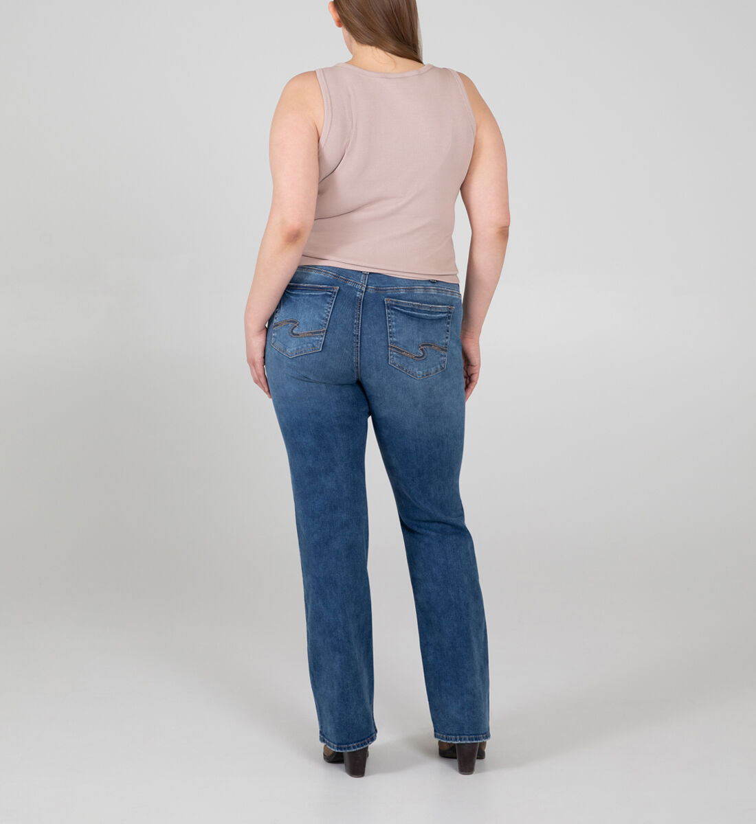 Riders by lee plus cheap size mid rise bootcut jeans