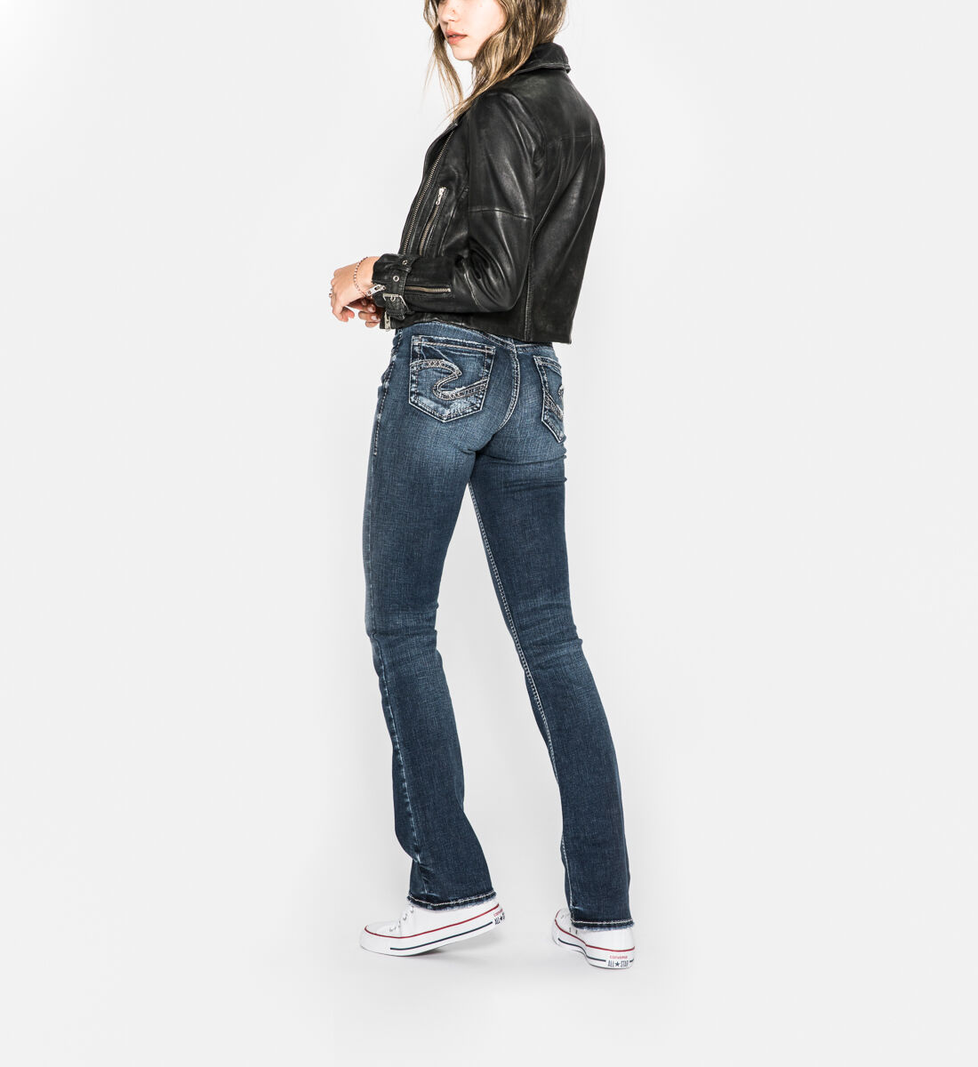 Buy Suki Slim Boot Dark Wash for USD 79.00 Silver Jeans US New