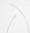 Silver-Tone Beaded Long Tassel Necklace, , hi-res image number 2