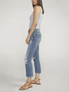Most Wanted Mid Rise Straight Leg Americana Jeans, , hi-res image number 2