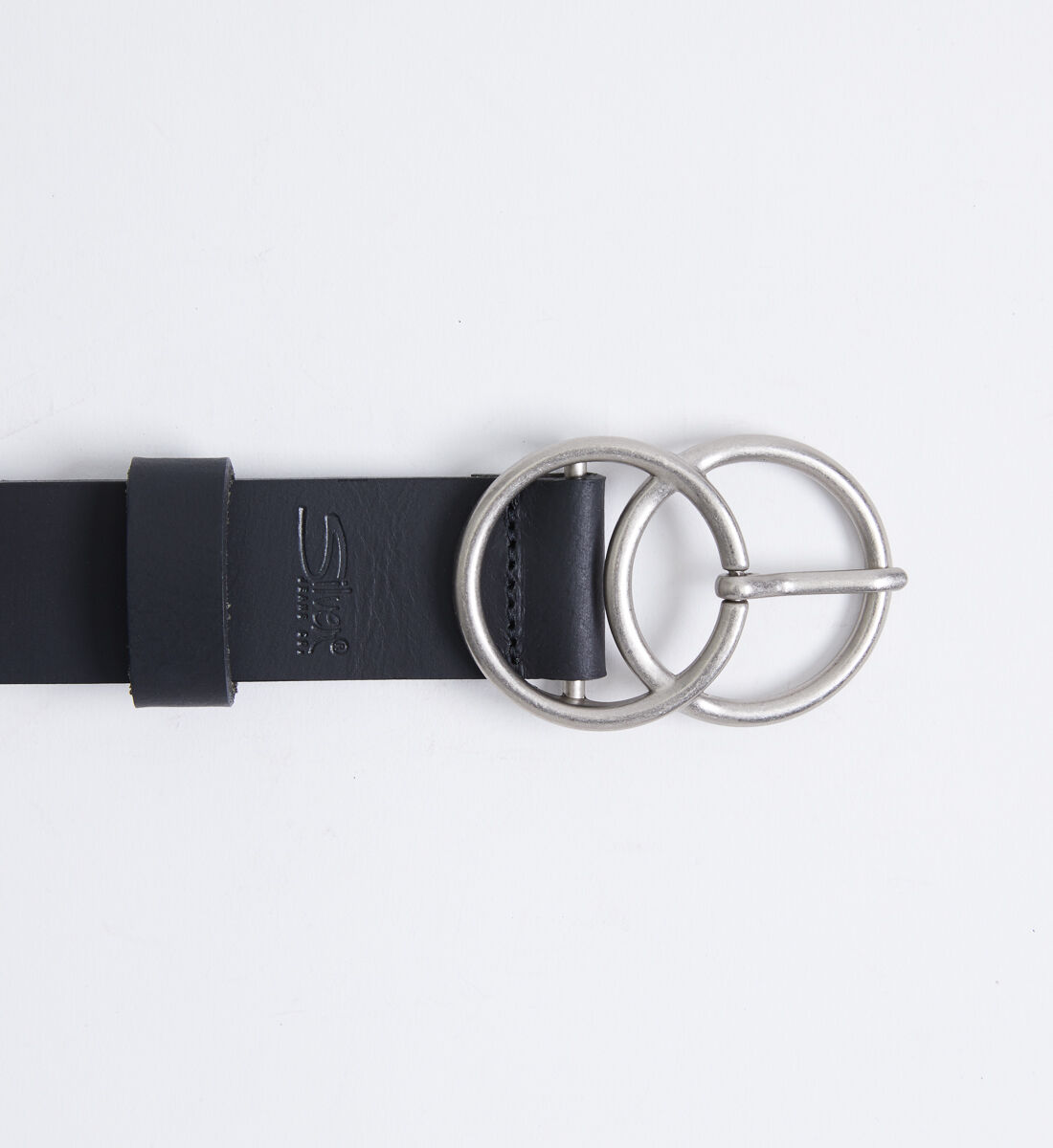 Double O-Ring Womens Belt - Silver Jeans CA