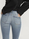 Suki Mid Rise Straight Leg Jeans, Indigo, hi-res image number 3