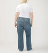 Mid Rise Baggy Bootcut Jeans, , hi-res image number 1
