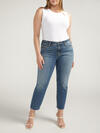 Most Wanted Mid Rise Straight Jeans Plus Size, , hi-res image number 0