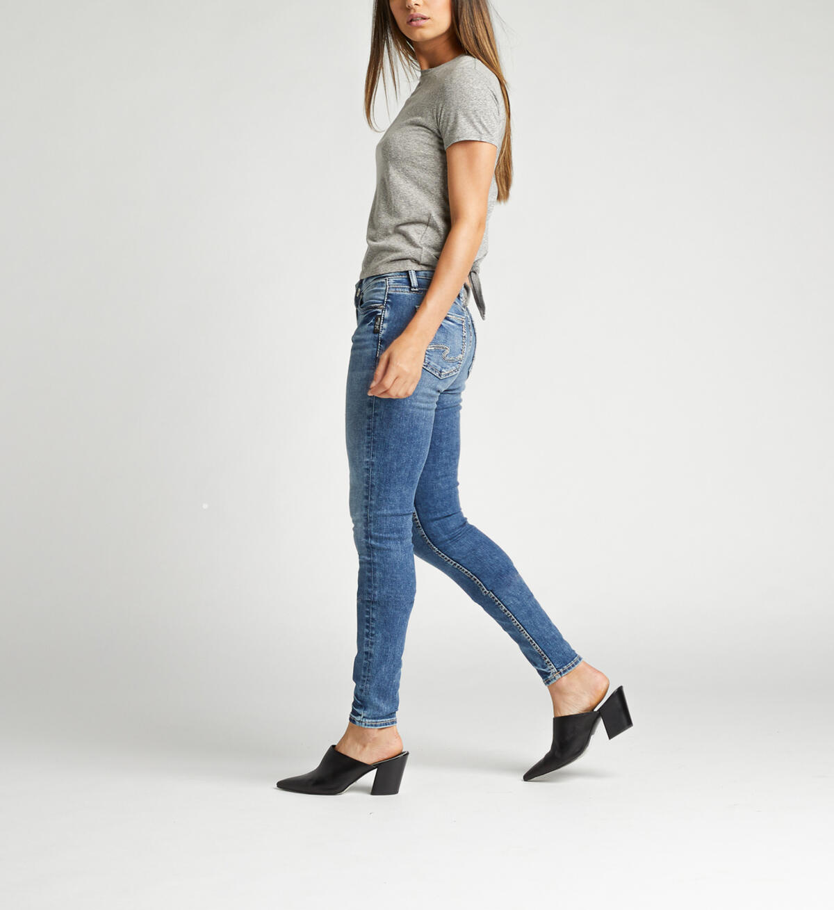 Suki Mid Rise Skinny Jeans, , hi-res image number 2