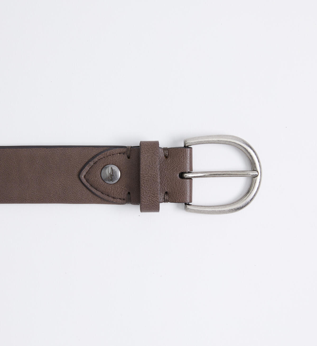 Flexible Stretch Womens Belt, Brown, hi-res image number 0